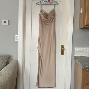 Revelry Skye Satin Dress, size 6